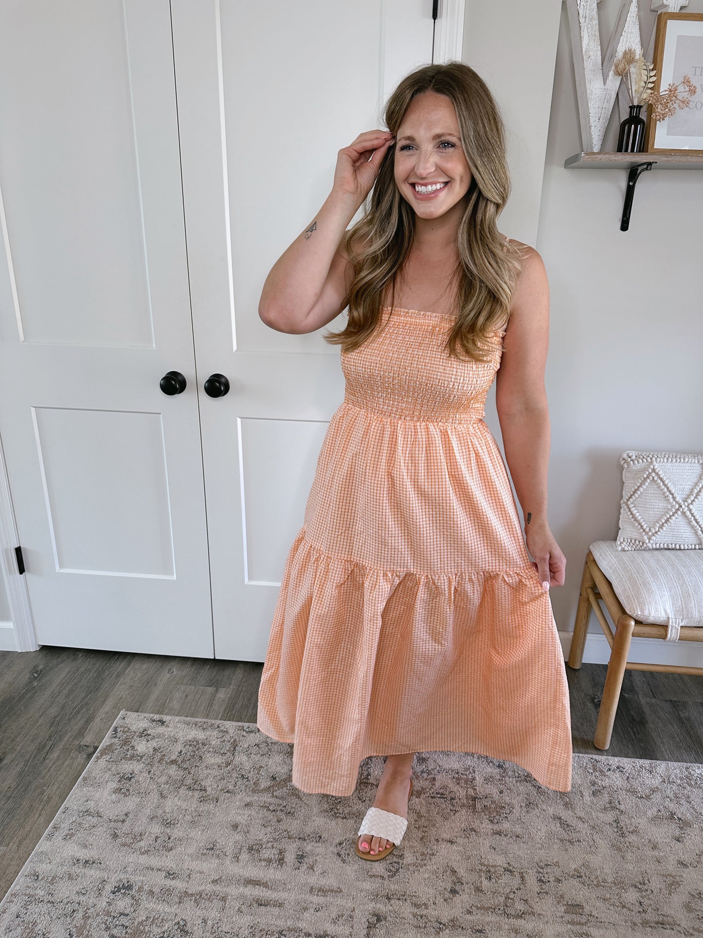 Summer Plaid Dress