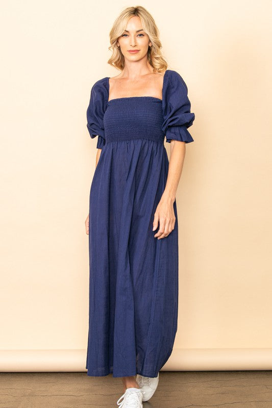 The Maxi Linen Dress