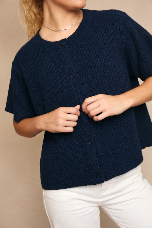 Short Sleeve Cardigan