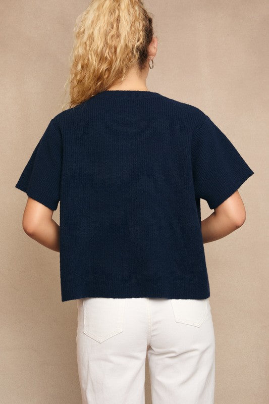 Short Sleeve Cardigan