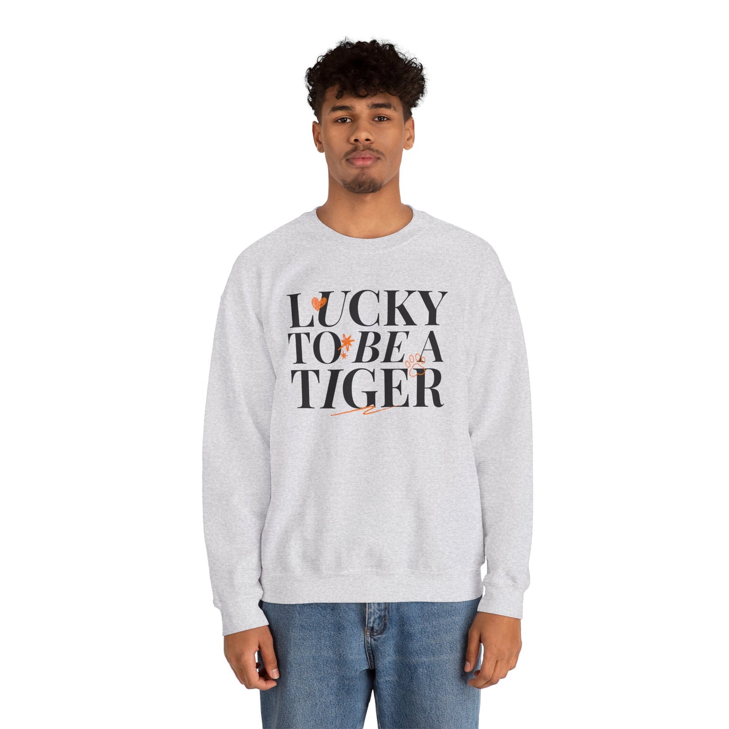 7 - Lucky To Be a Tiger Crewneck
