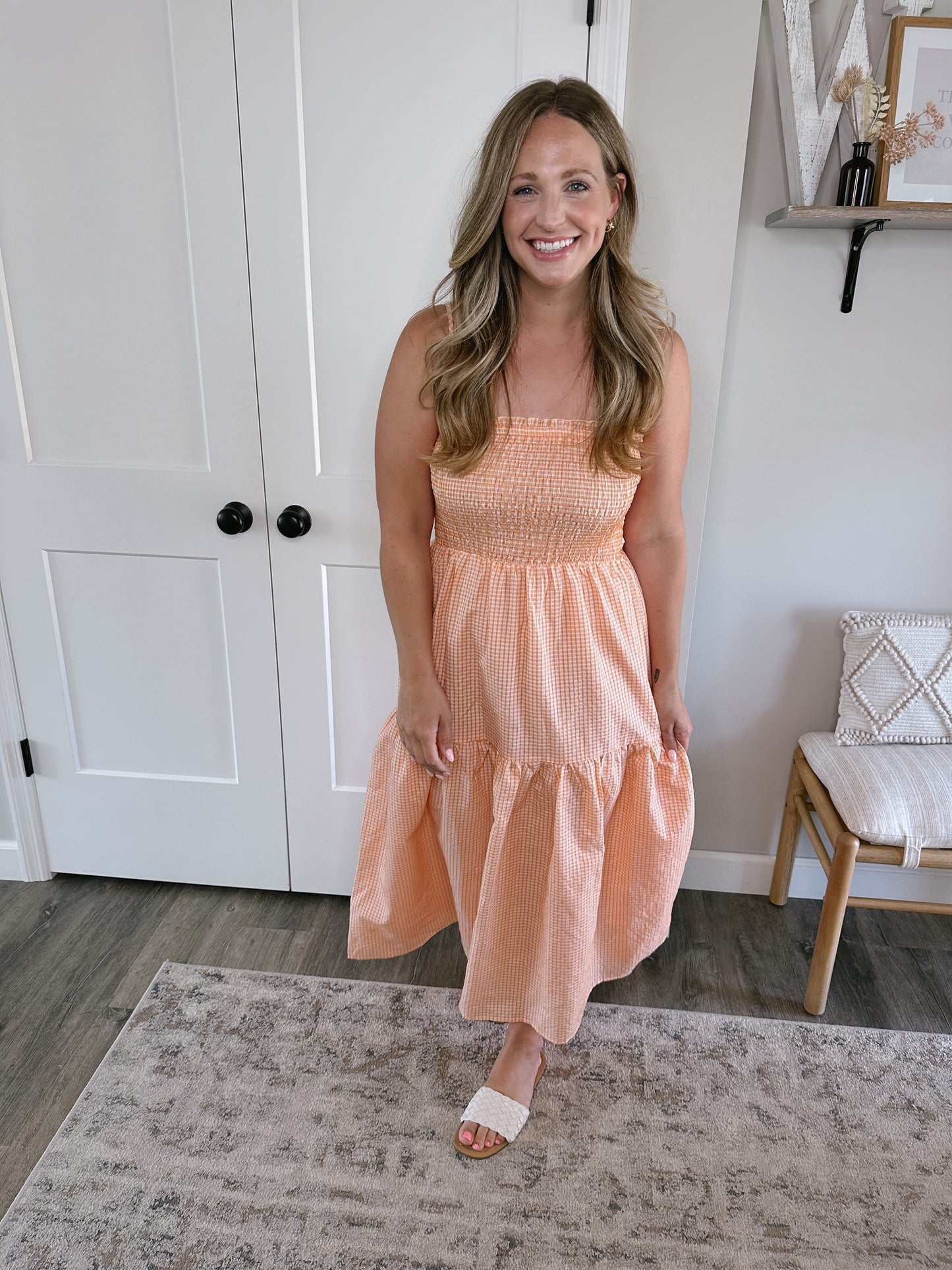 Summer Plaid Dress