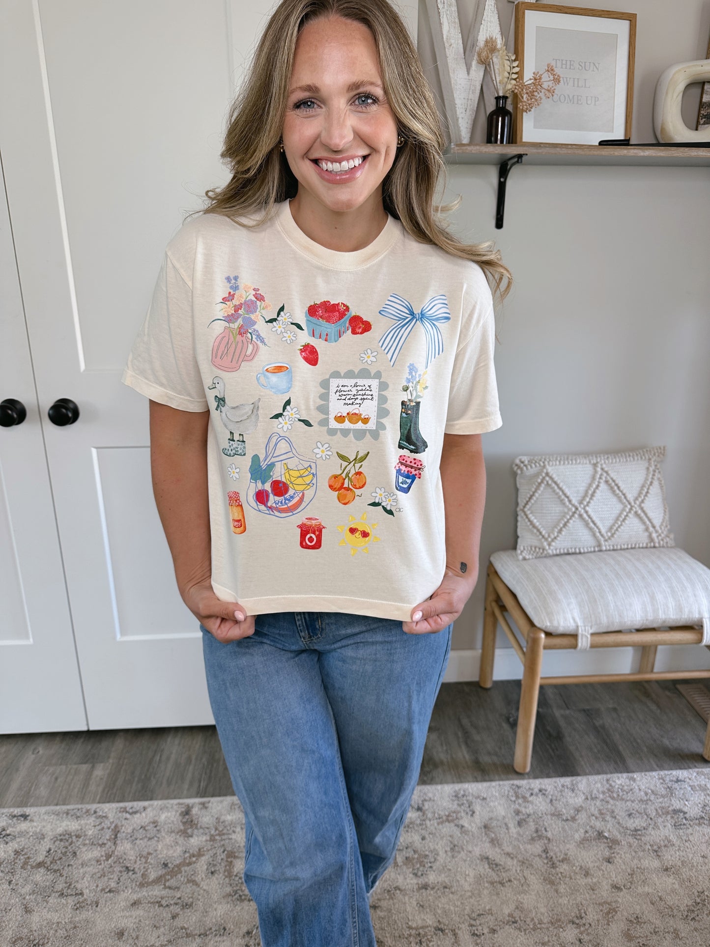 Summer Collage Graphic Tee