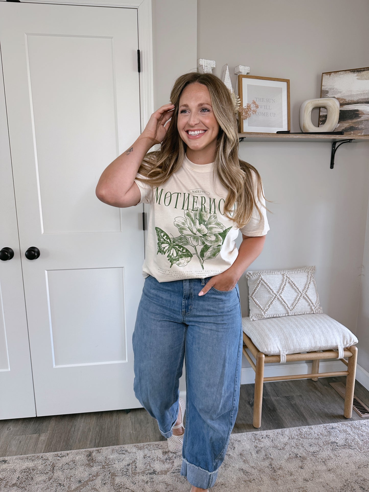Made for Motherhood Graphic Tee: Small
