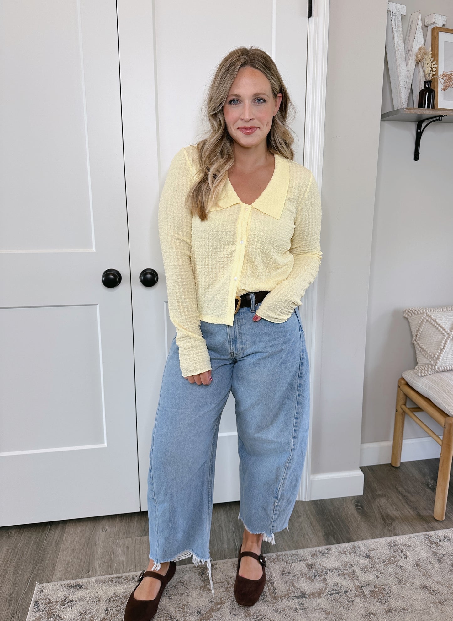 Textured Butter Knit Top