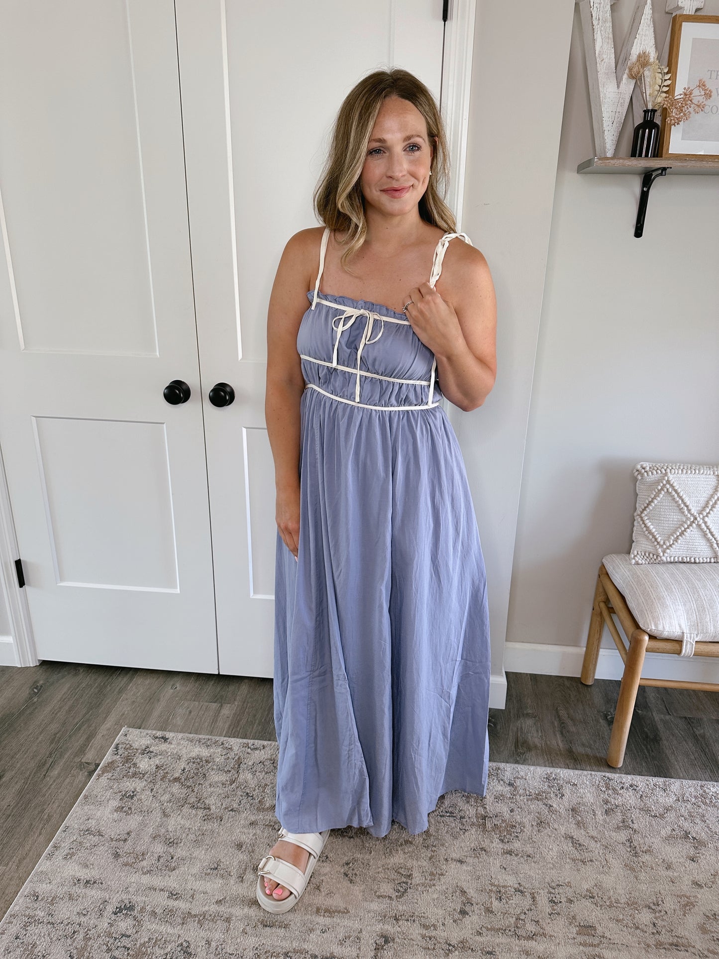 The Blue Summer Dress