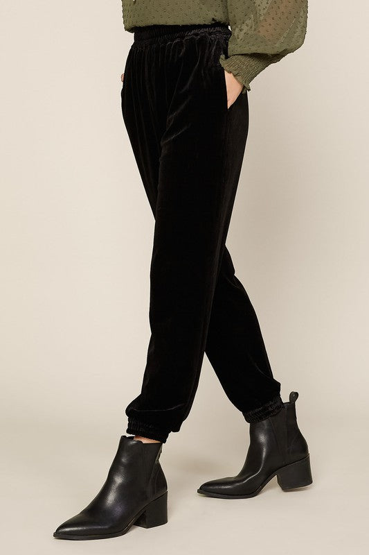 Velvet Joggers