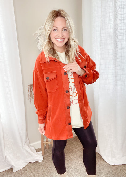 Fleece Shacket