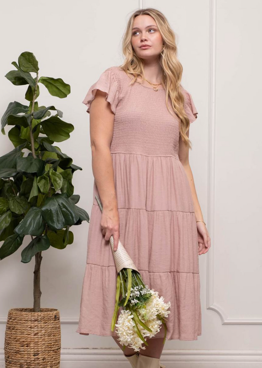 The Tiered Midi Dress +