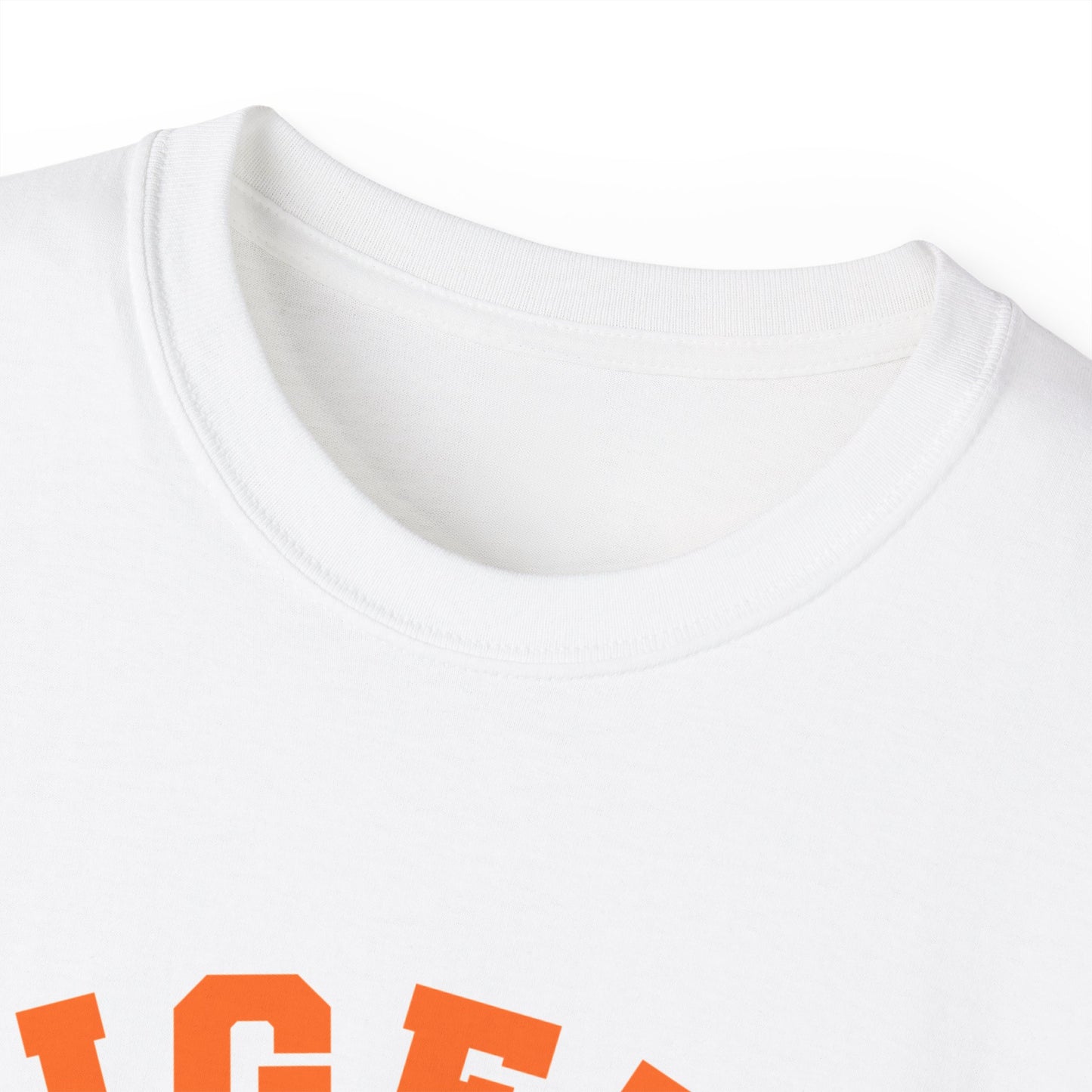 Tigers Paw Graphic Tee — Retro Orange School Spirit T-Shirt