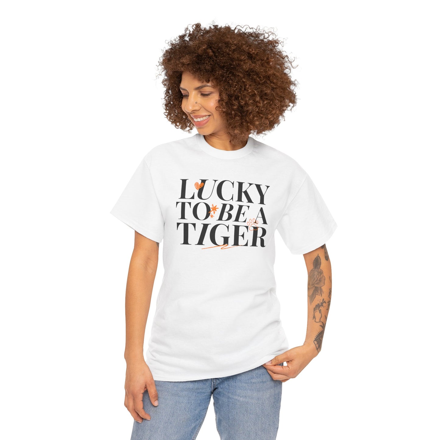 4 - Lucky To Be a Tiger Tee