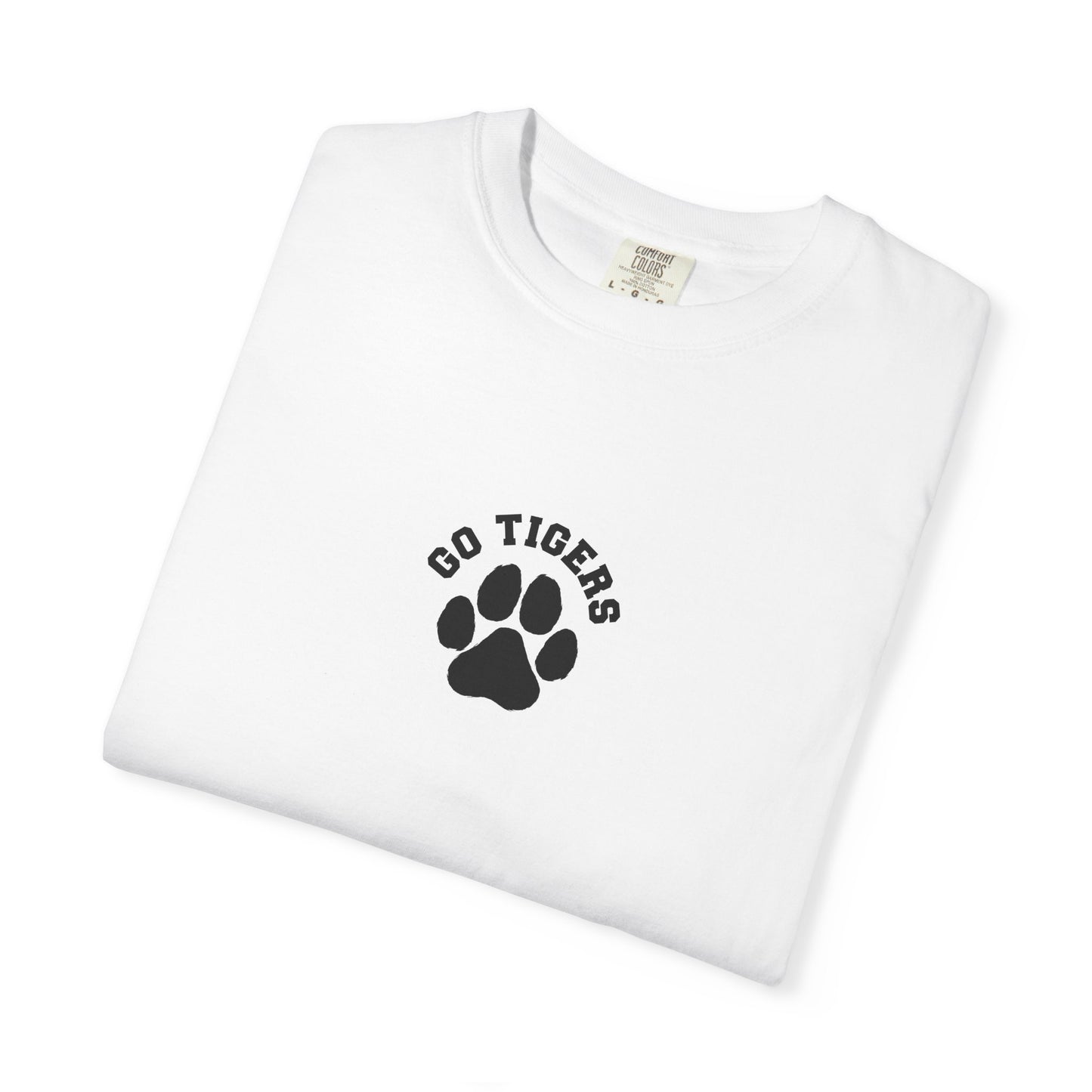 7. Go Tigers Paw T-shirt