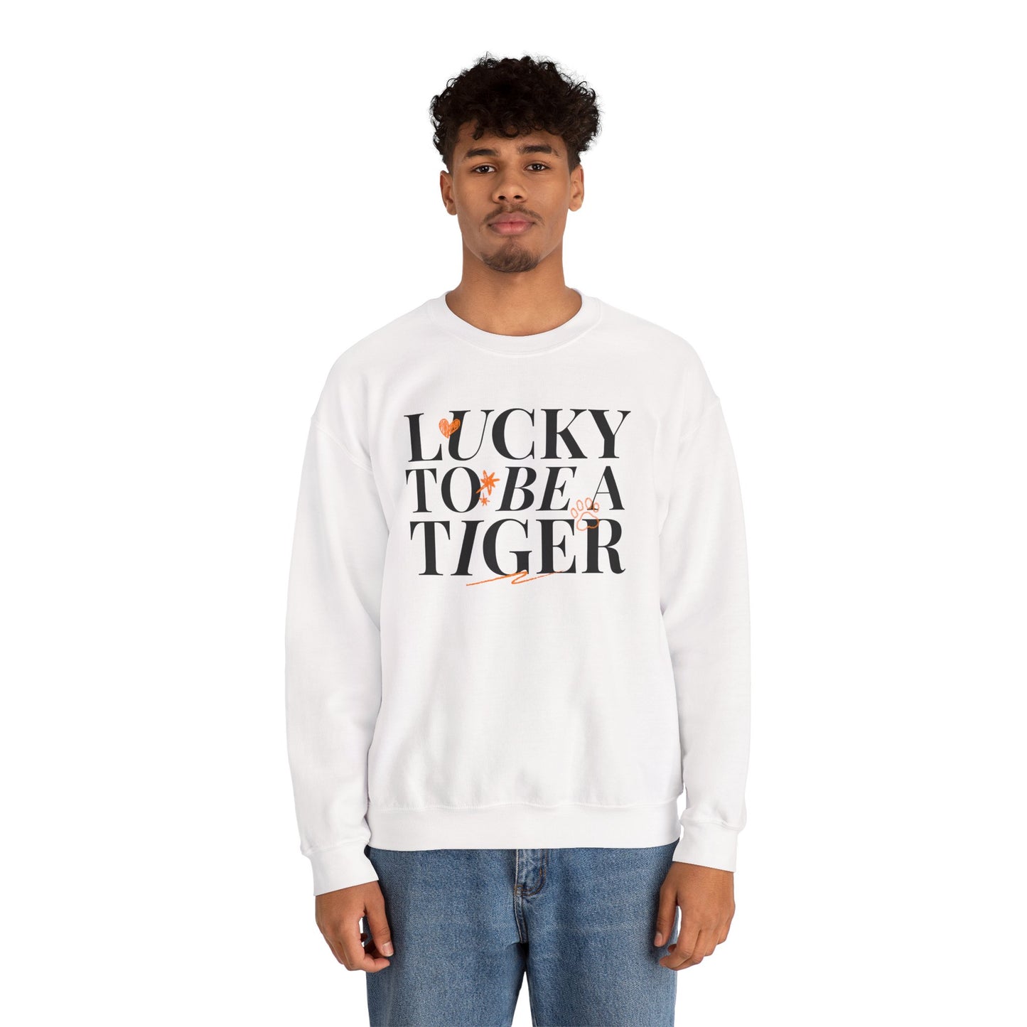 7 - Lucky To Be a Tiger Crewneck
