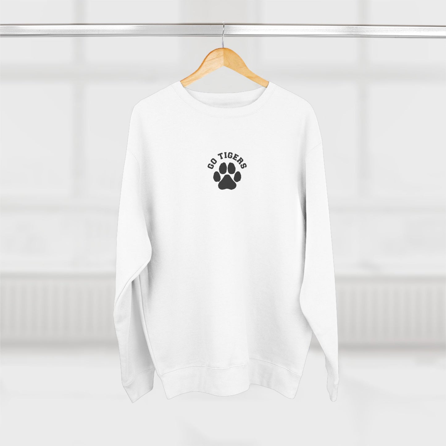 8. Go Tigers Paw Crewneck Sweatshirt