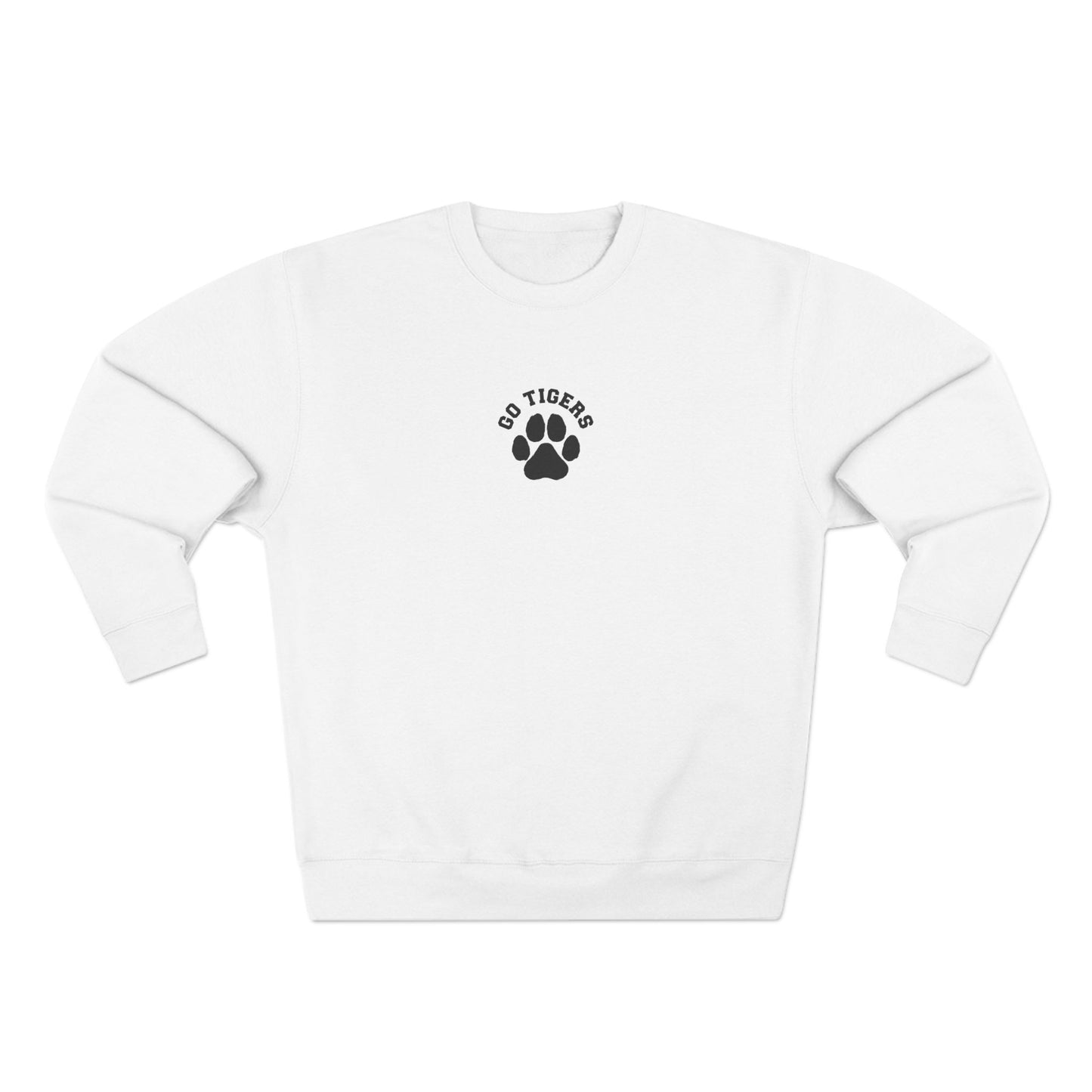 8. Go Tigers Paw Crewneck Sweatshirt