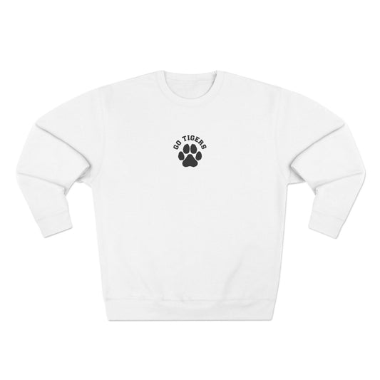 8. Go Tigers Paw Crewneck Sweatshirt