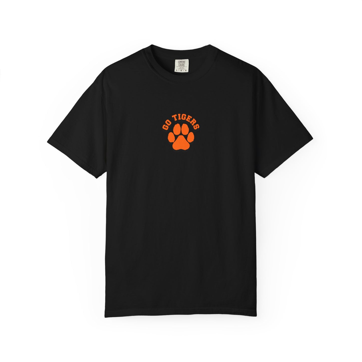 7. Go Tigers Paw T-shirt