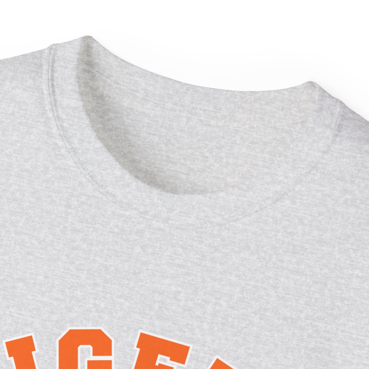 Tigers Paw Graphic Tee — Retro Orange School Spirit T-Shirt