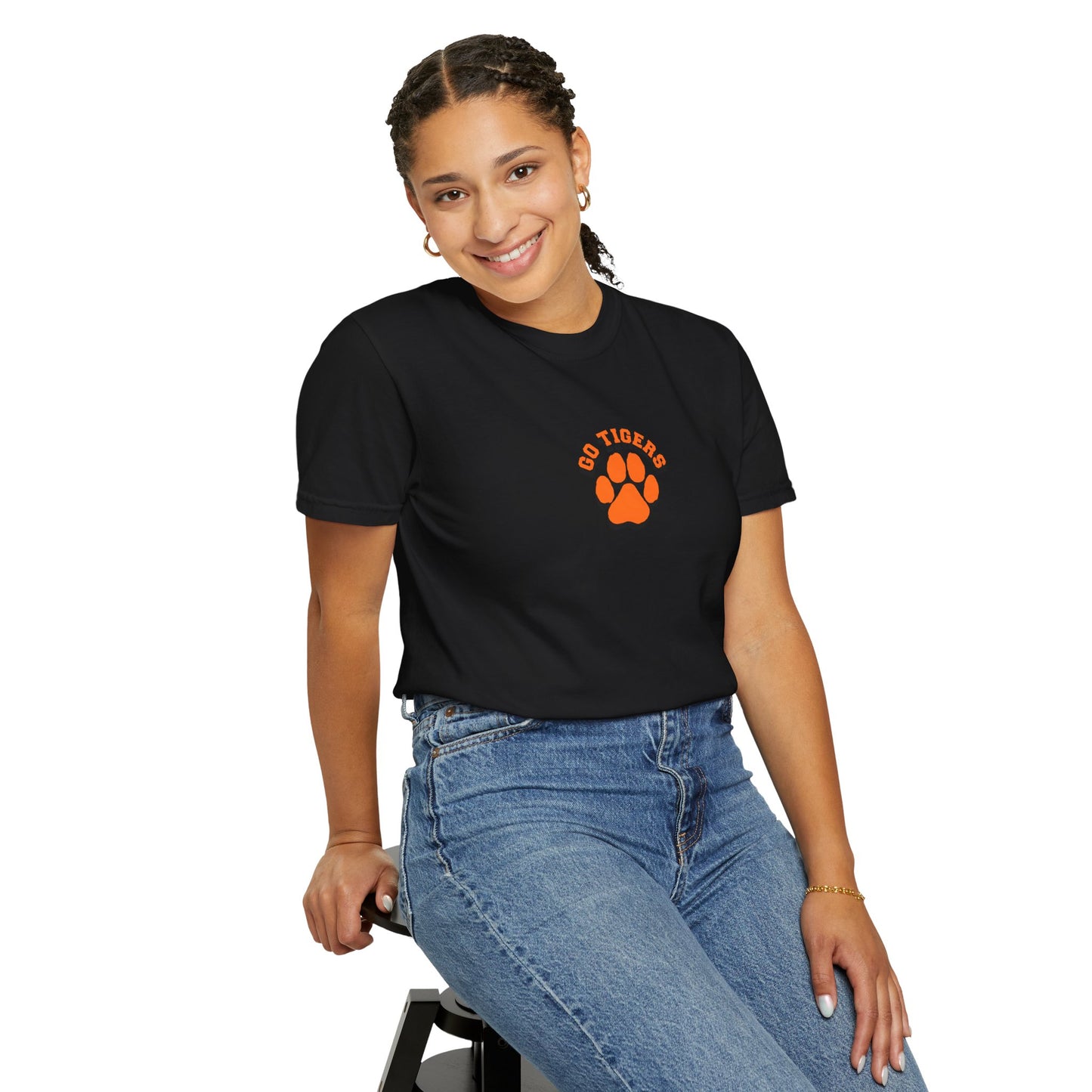 7. Go Tigers Paw T-shirt