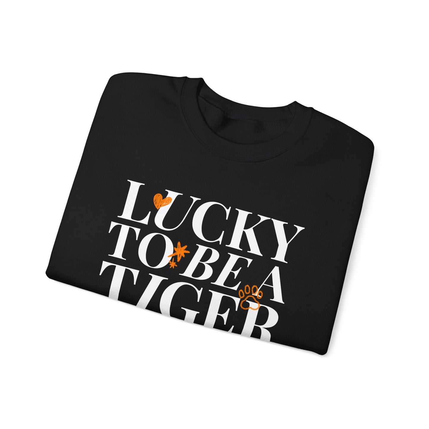 7 - Lucky To Be a Tiger Crewneck