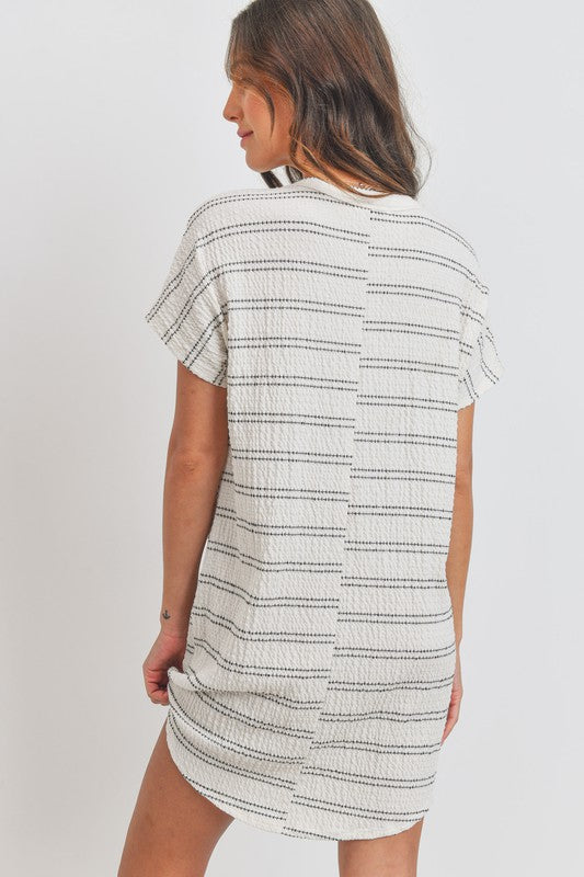 Striped T-Shirt Dress