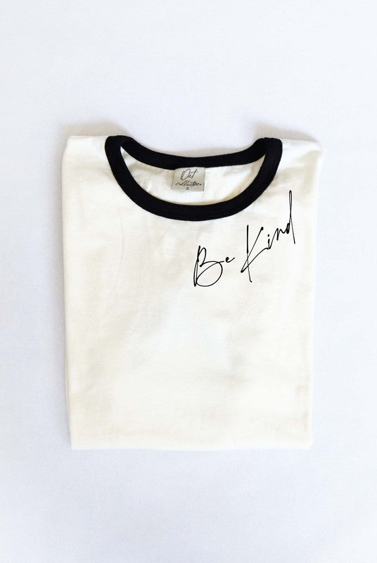 Be Kind Ringer Tee