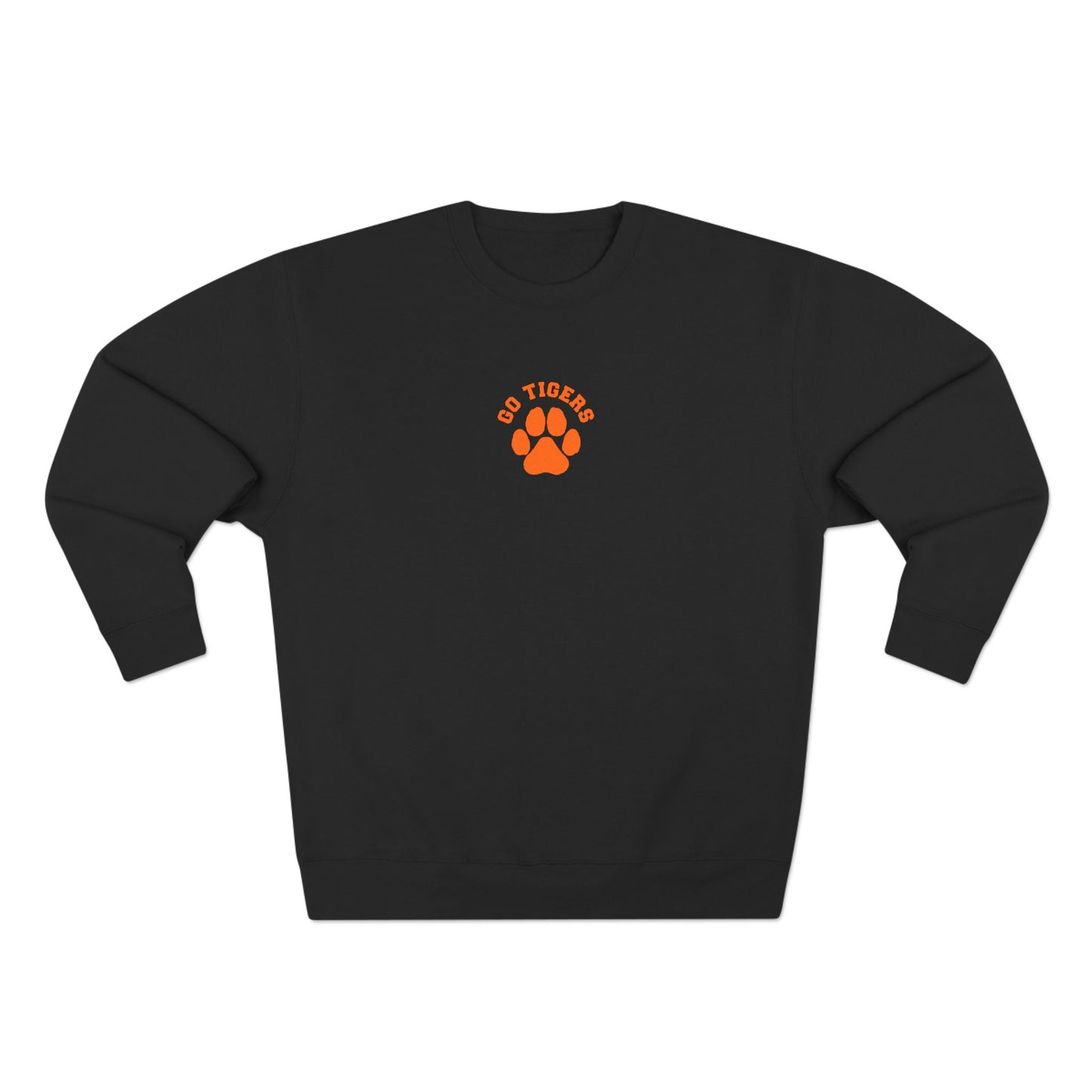 8. Go Tigers Paw Crewneck Sweatshirt