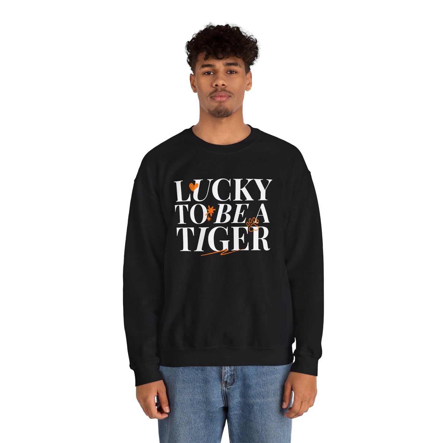 7 - Lucky To Be a Tiger Crewneck