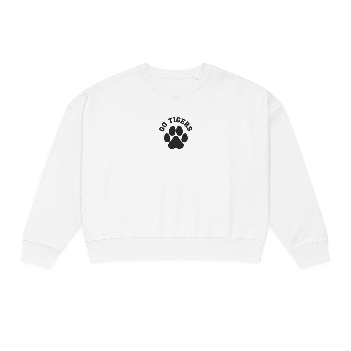 9. Go Tigers Boxy Crewneck