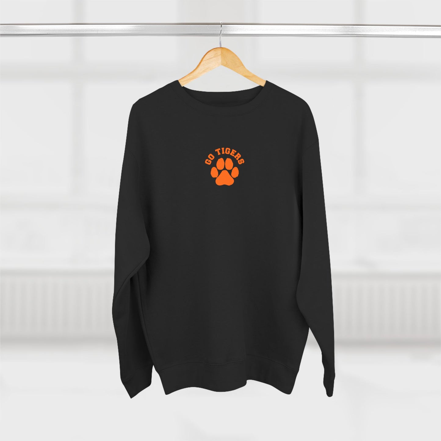 8. Go Tigers Paw Crewneck Sweatshirt
