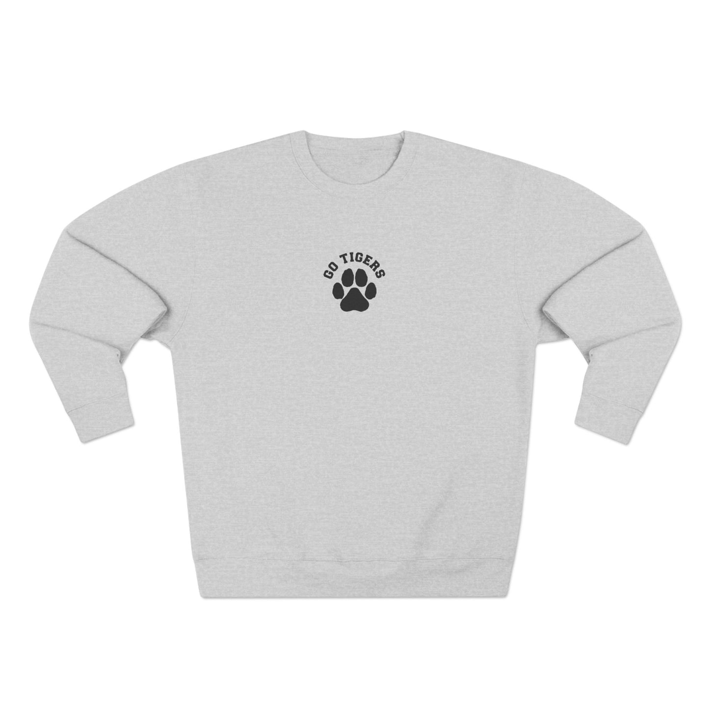 8. Go Tigers Paw Crewneck Sweatshirt