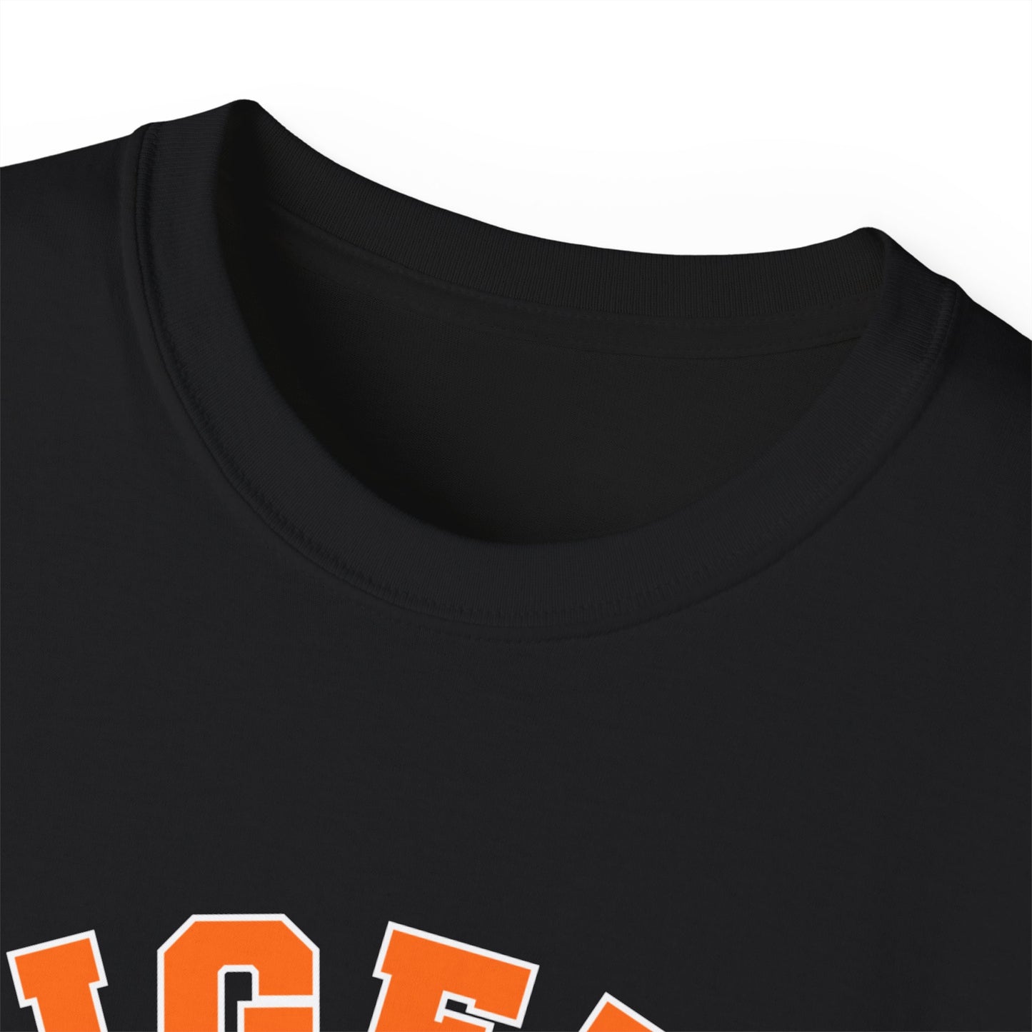Tigers Paw Graphic Tee — Retro Orange School Spirit T-Shirt