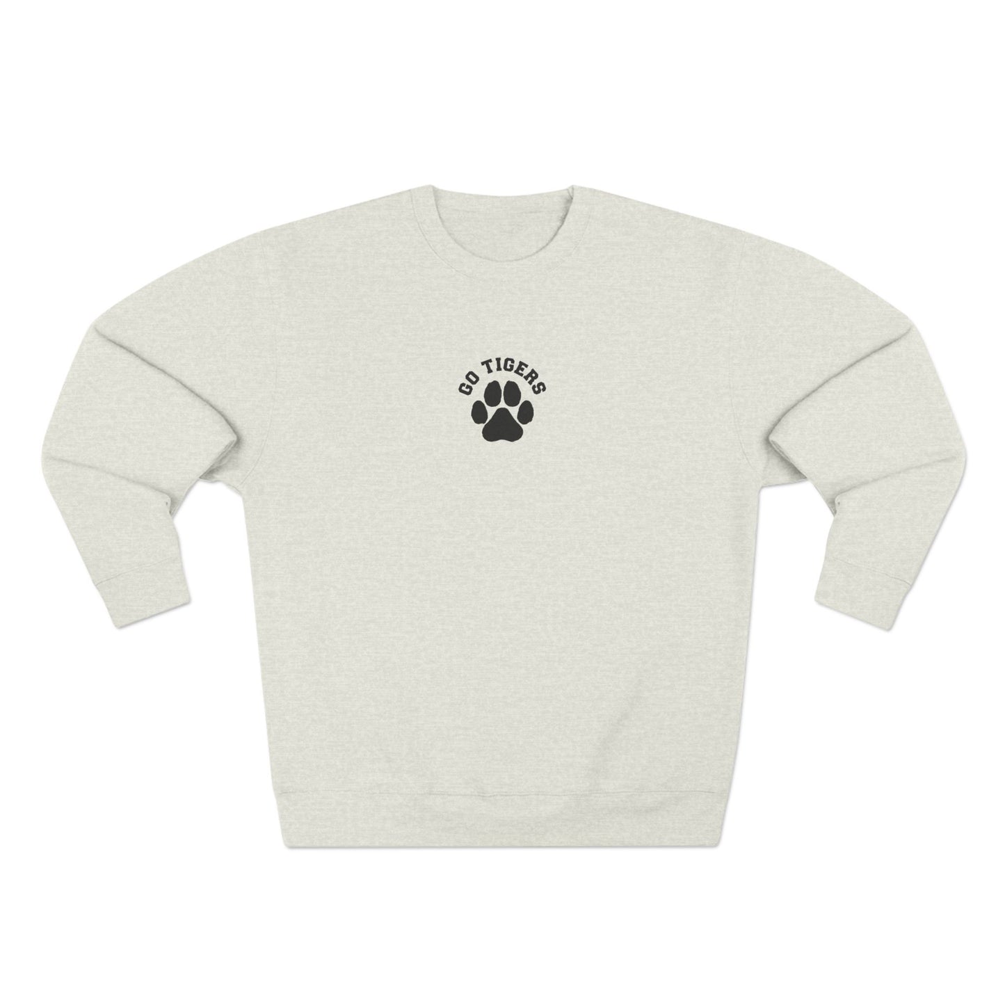 8. Go Tigers Paw Crewneck Sweatshirt