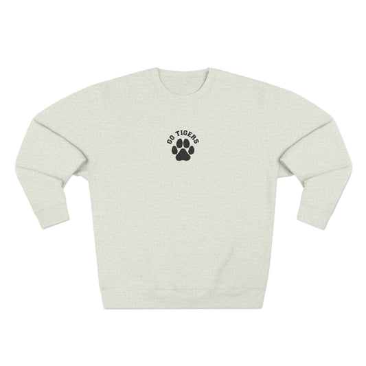 8. Go Tigers Paw Crewneck Sweatshirt