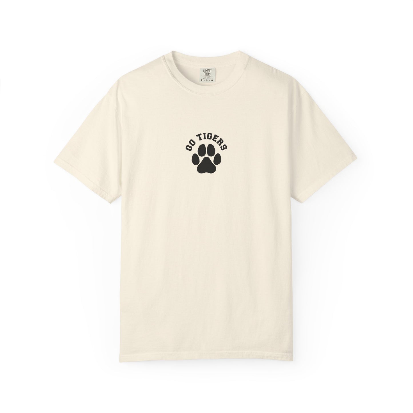 7. Go Tigers Paw T-shirt