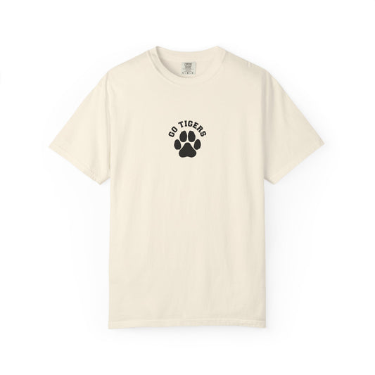 7. Go Tigers Paw T-shirt
