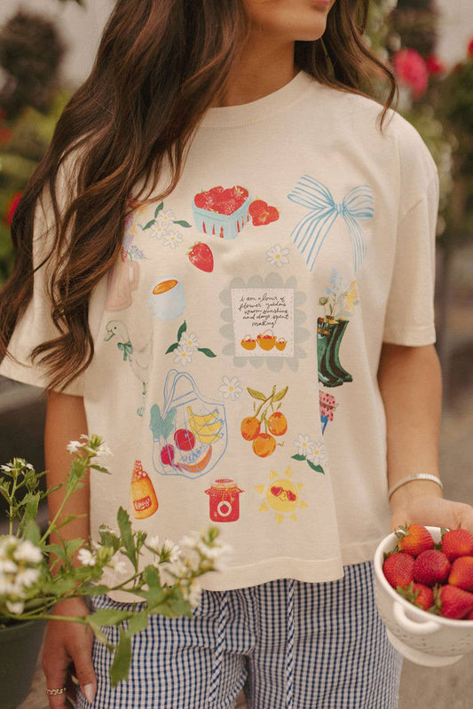 Summer Collage Graphic Tee