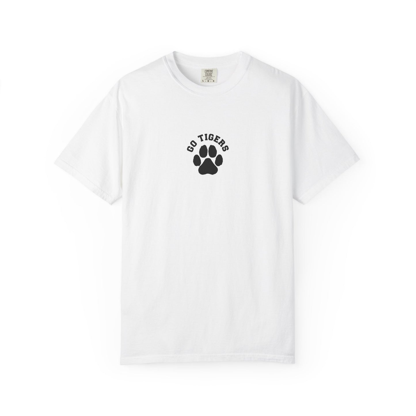 7. Go Tigers Paw T-shirt