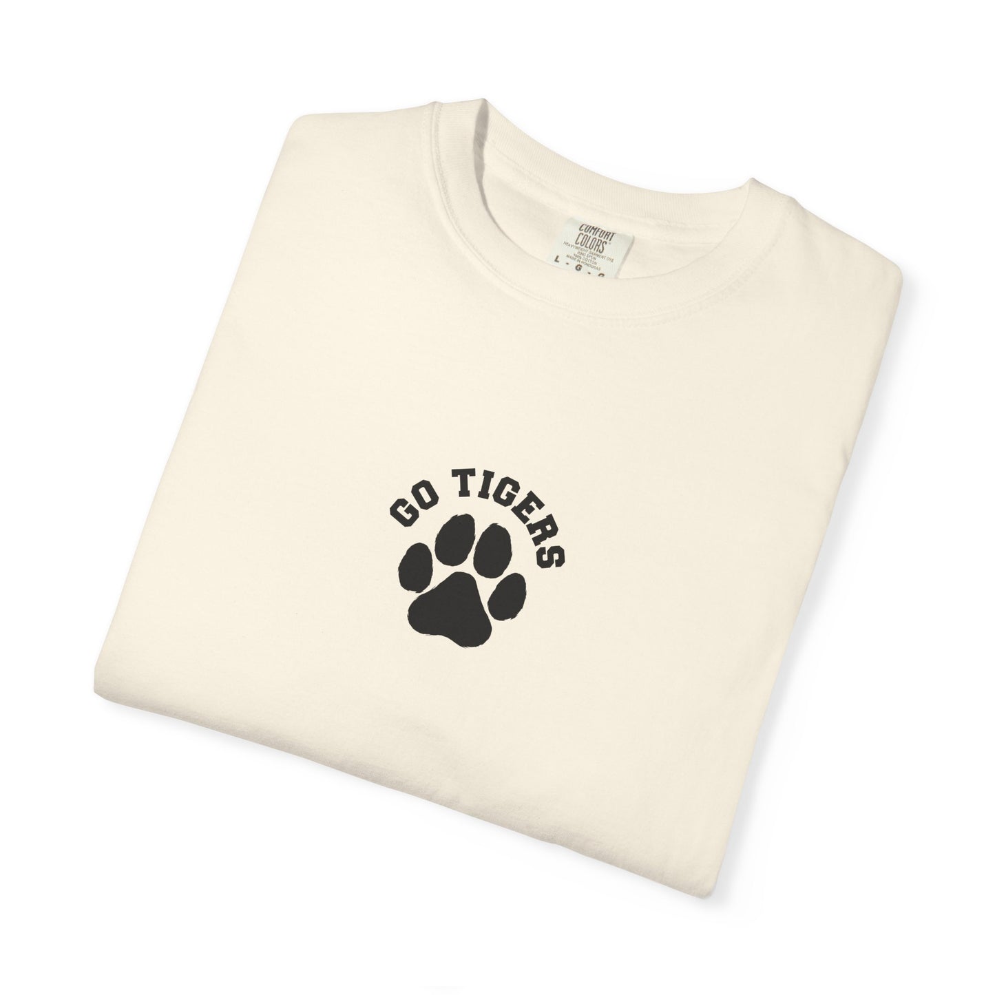 7. Go Tigers Paw T-shirt