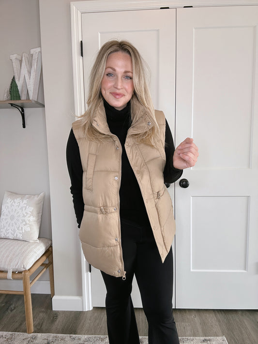 The Basic Puffer Vest