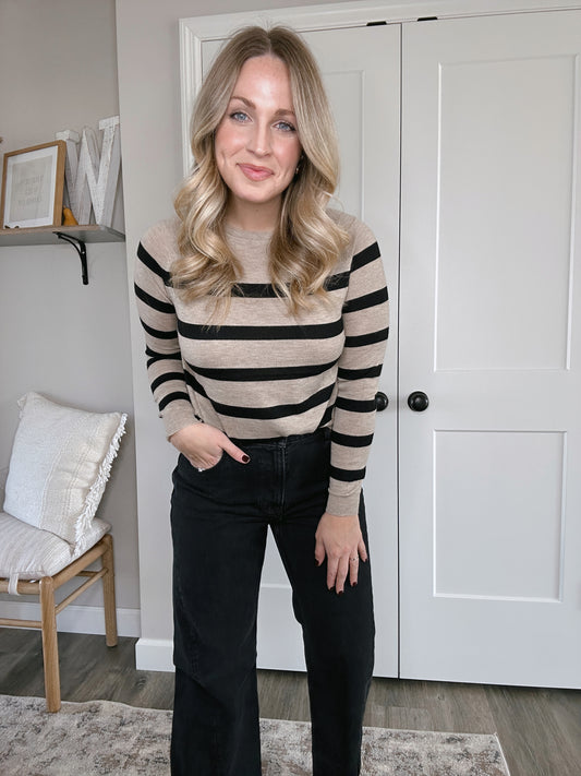 The Basic Striped Sweater