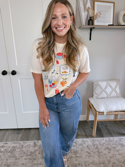 Summer Collage Graphic Tee