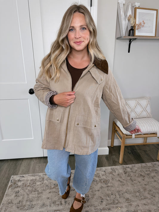 Corduroy Barn Jacket