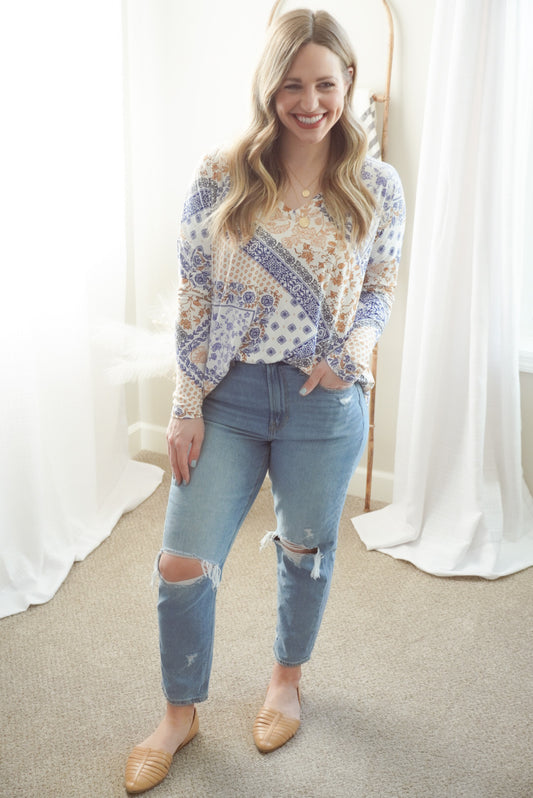 Bandana Long Sleeve Tee +