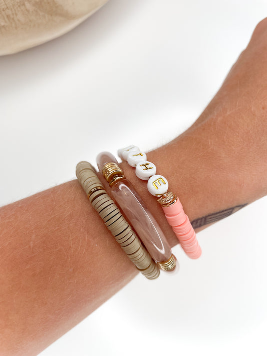 Breathe Heishi Bracelet