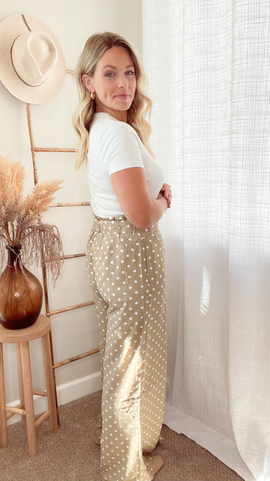 Polka Dot Pants