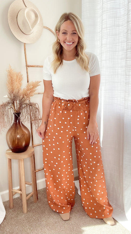 Polka Dot Pants