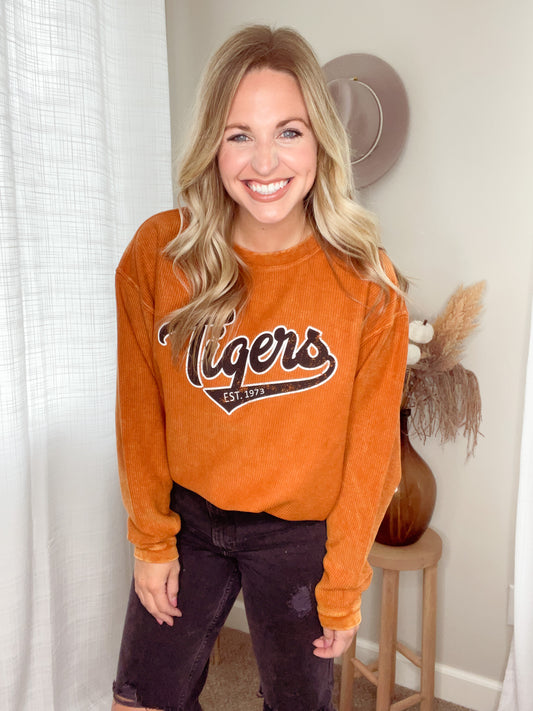 Tigers Corded Crew