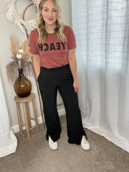 Split Hem Lounge Pants