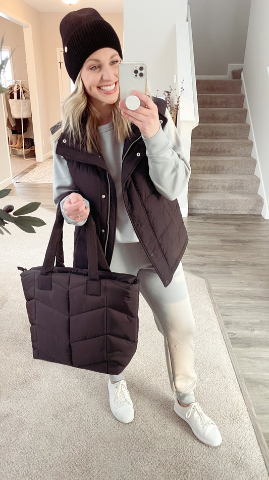 Naomi Nylon Tote Bag